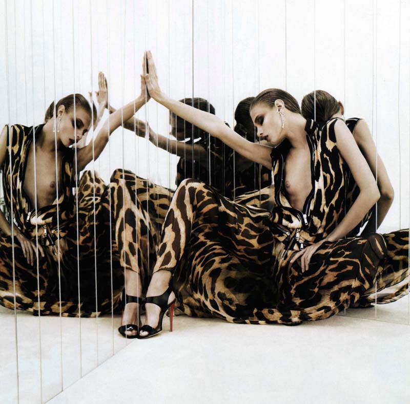 anna selezneva7 Anna Selezneva by Hedi Slimane for <em>Vogue Japan</em> May 2011