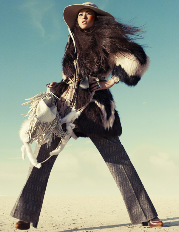 Liu Wen by Greg Kadel in Wild Dreams | <em>Vogue Germany</em> November 2010 liu wen Liu Wen by Greg Kadel in Wild Dreams | <em>Vogue Germany</em> November 2010