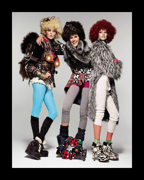 Caroline T, Iselin, Kasia, Toni & Anne V for <em>Vogue Spain</em> November 2010 by Patrick & Victor Demarchelier otono Caroline T, Iselin, Kasia, Toni & Anne V for <em>Vogue Spain</em> November 2010 by Patrick & Victor Demarchelier