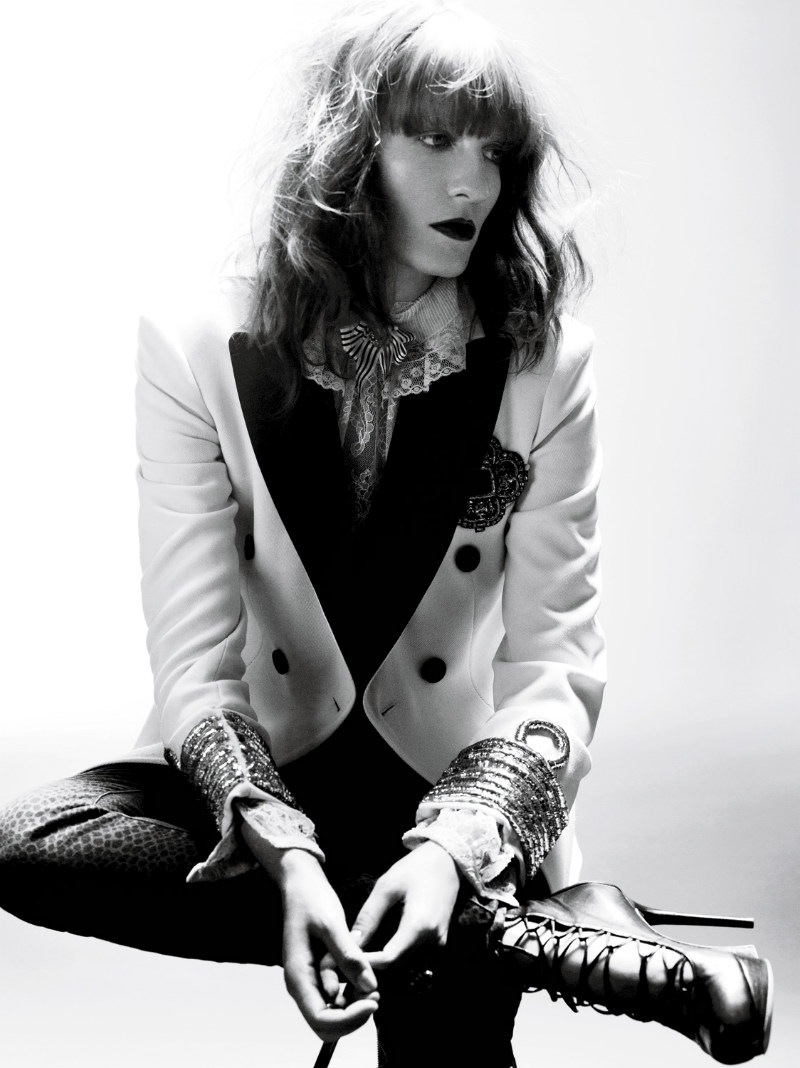 Florence Interview 03 Florence Welch  by Craig McDean for <i>Interview</i> October 2011 