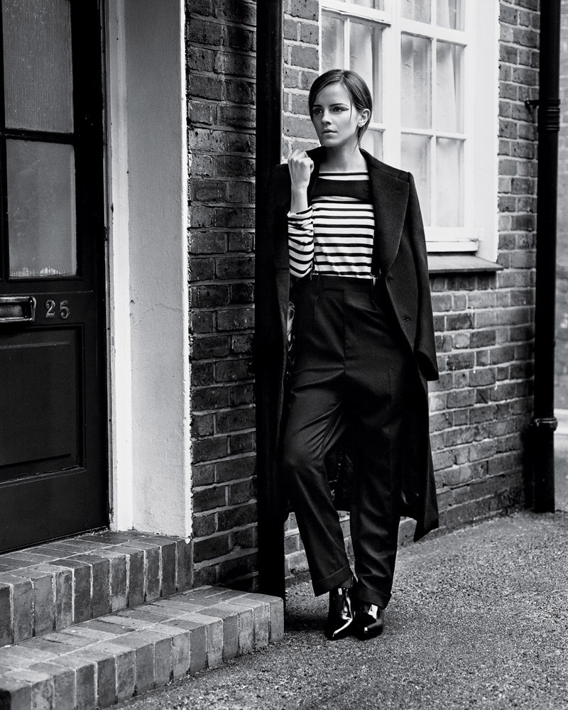 EmmaT03 Emma Watson Graces T Magazines Fall Issue in Evocative Style 