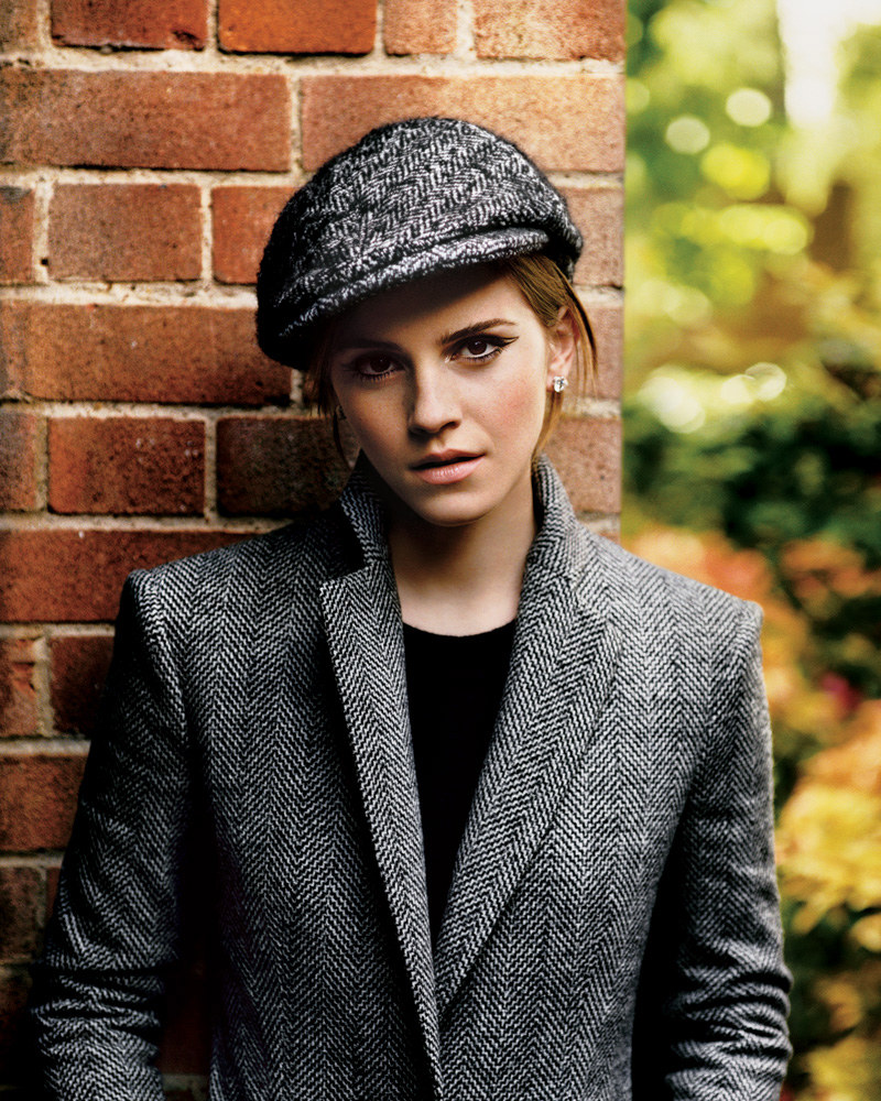EmmaT04 Emma Watson Graces T Magazines Fall Issue in Evocative Style 