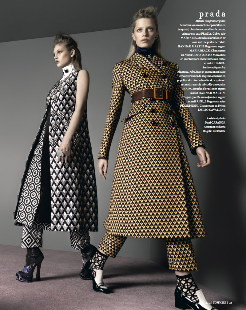 SegadeLOfficiel08 Jonathan Segade Lenses the Best of the Fall Collections for LOfficiel Paris August 2012