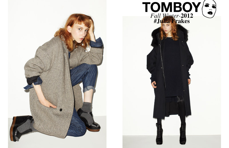 Tomboy08 Julia Frakes Gets a Casual Edge in the TOMBOY F/W 2012 Campaign