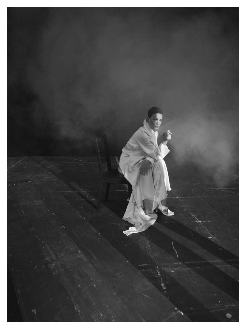 hanna1 Hanna Herzsprung in Chanel by Axl Jansen for <em>QVEST</em> #47