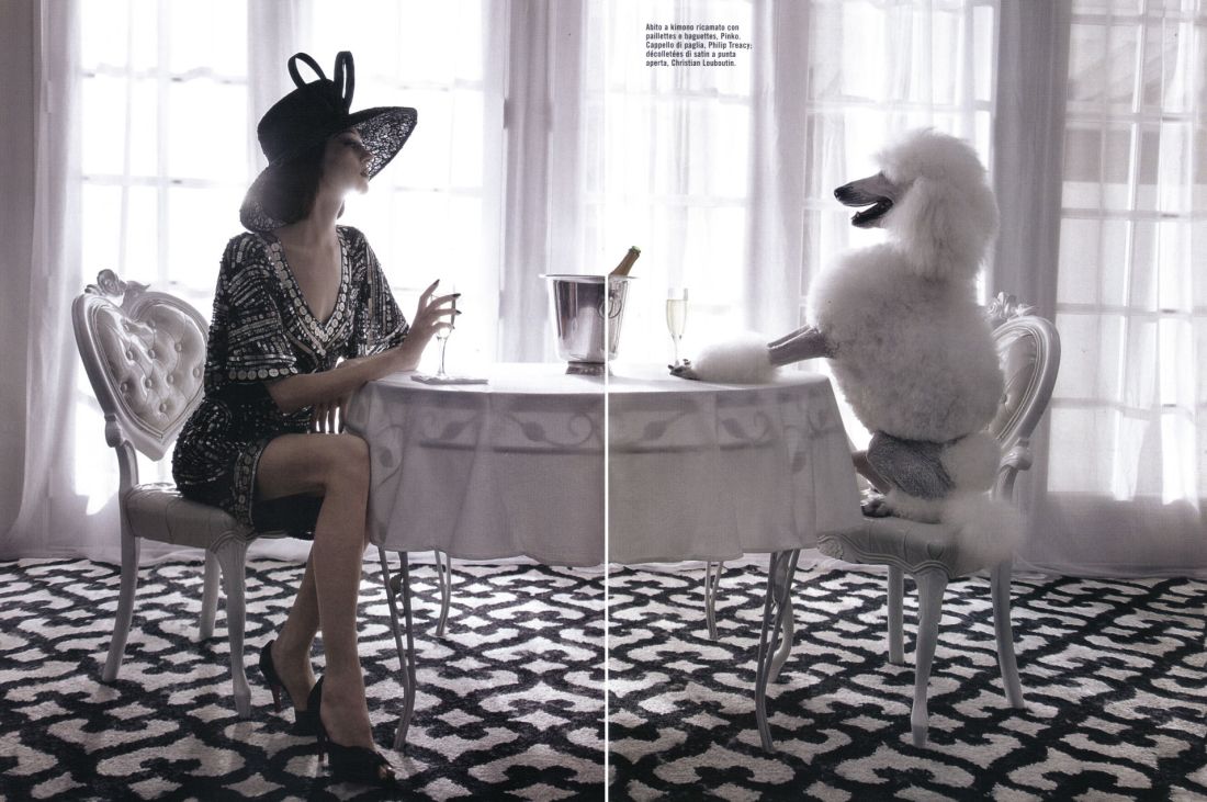 Olga Sherer in Vogue Italia vogueitsuggestions6 Olga Sherer in Vogue Italia