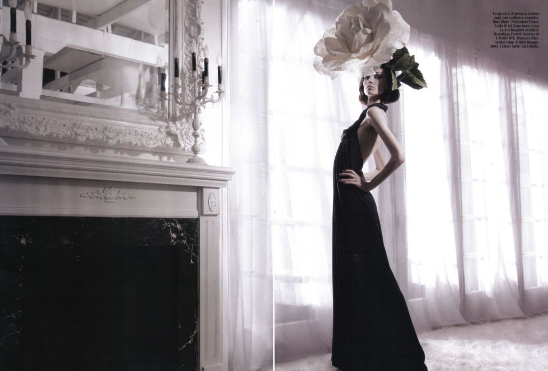 Olga Sherer in Vogue Italia vogueitsuggestions9 Olga Sherer in Vogue Italia