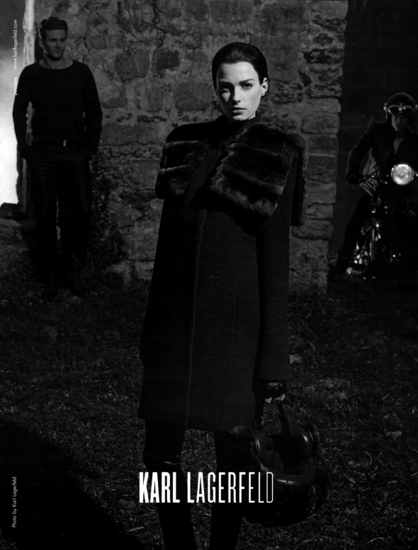karl Campaign Preview | Sigrid Agren for Karl Lagerfeld Fall 2009