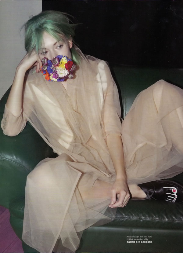 kingapop10 Kinga Rajzak by Viviane Sassen for Pop Fall/Winter 2009