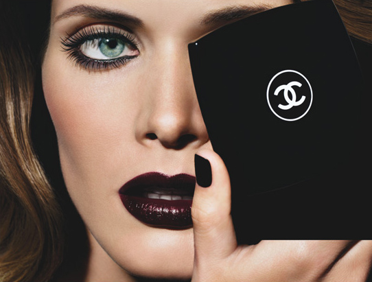 malbeauty2 Campaign | Malgosia Bela for Chanel Noirs Obscurs Winter 2009