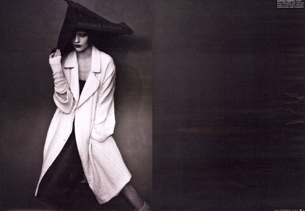 mcdean8 th Sasha Pivovarova is A 'Paper Bag Princess' for W September