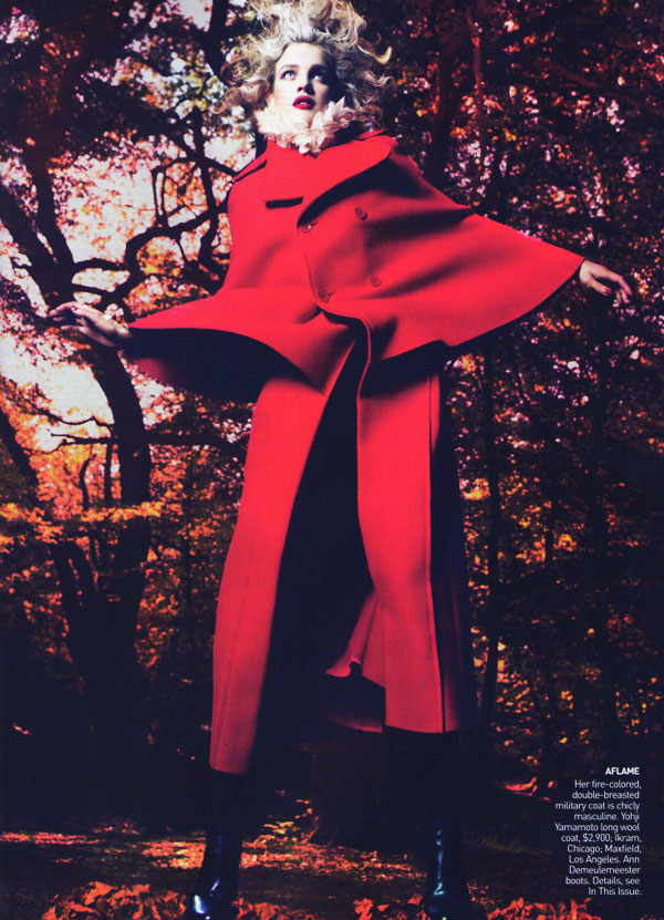 natwoods8 Into the Woods | Natalia Vodianova by Mert & Marcus for Vogue US September