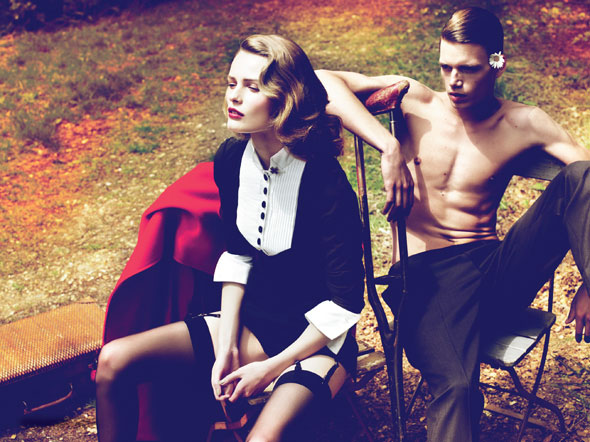 Sunday At the Park | Edita, Lara & Guinevere by Mert & Marcus for W Magazine sunday2 Sunday At the Park | Edita, Lara & Guinevere by Mert & Marcus for W Magazine