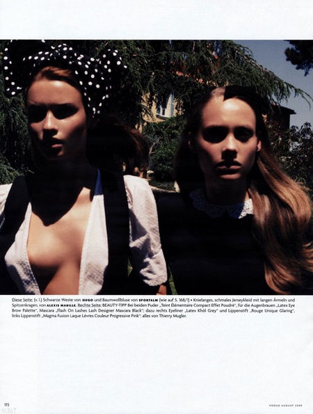 Freispiele | Laura Blokhina & Queeny van der Zande in Vogue Germany freispiele4 th Freispiele | Laura Blokhina & Queeny van der Zande in Vogue Germany