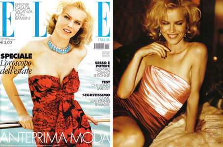Eva in Elle Italy July evaelleitpreview Eva in Elle Italy July
