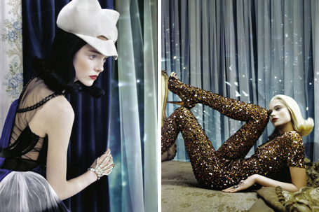 Imogen & Abbey Lee in Vogue Italia imogenabbeypreview Imogen & Abbey Lee in Vogue Italia