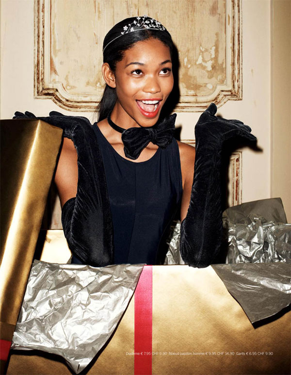 H&M Magazine Winter 2009 | Chanel Iman by Terry Richardson chanel iman2 H&M Magazine Winter 2009 | Chanel Iman by Terry Richardson