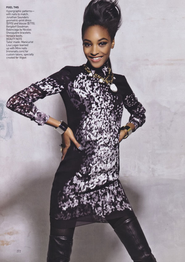 Jourdan & Chanel Are 'Babes In Arms' for Vogue US inarms3 Jourdan & Chanel Are 'Babes In Arms' for Vogue US