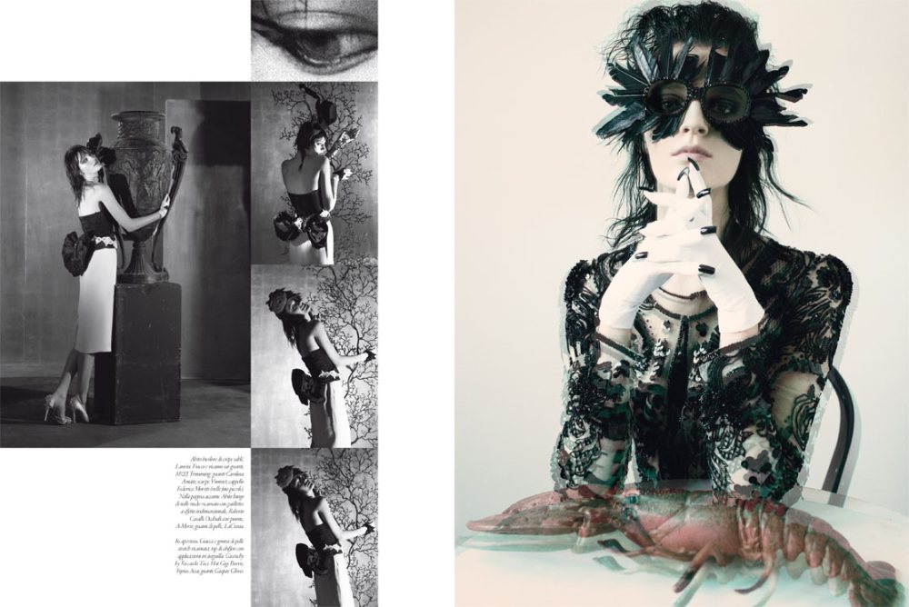 laura kampman2 Laura Kampman by Steven Meisel for <em>Vogue Italia</em> February 2012