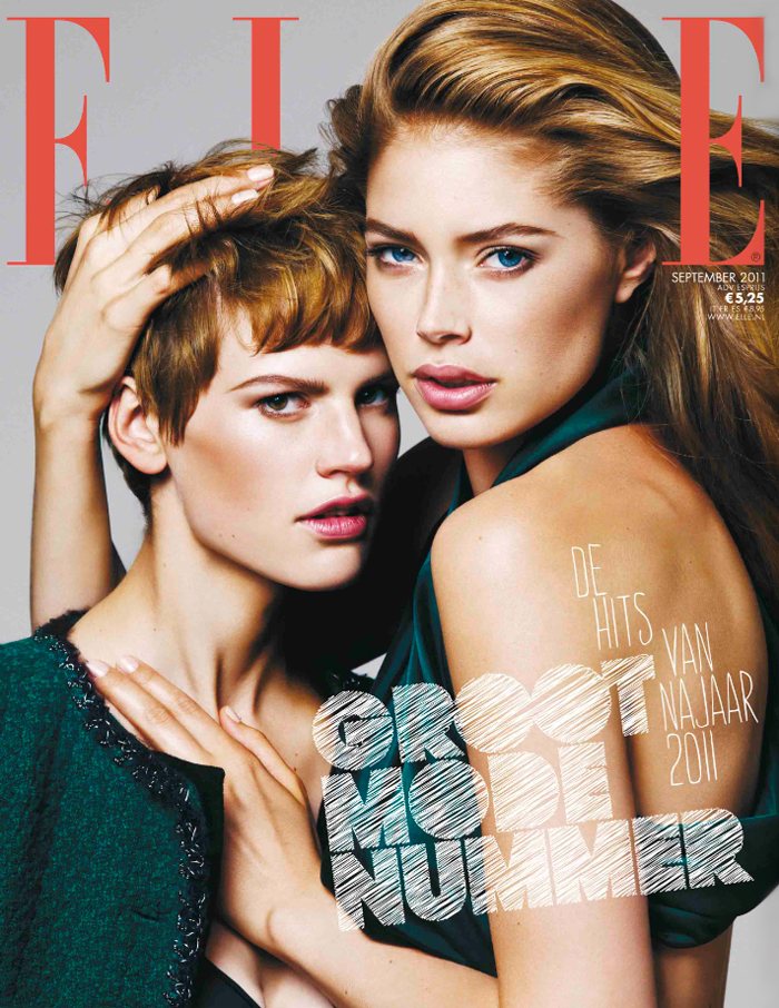 <em>Elle Netherlands</em> September 2011 Cover | Doutzen Kroes & Saskia de Brauw by Alique dutch1 <em>Elle Netherlands</em> September 2011 Cover | Doutzen Kroes & Saskia de Brauw by Alique
