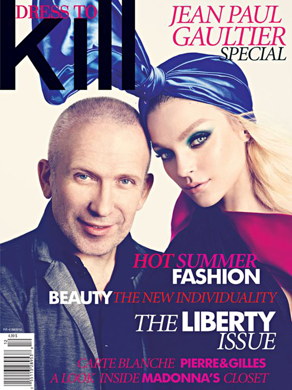 jessicacover <em>Dress to Kill</em> Summer 2011 Cover | Jessica Stam & Jean Paul Gaultier by Nelson Simoneau