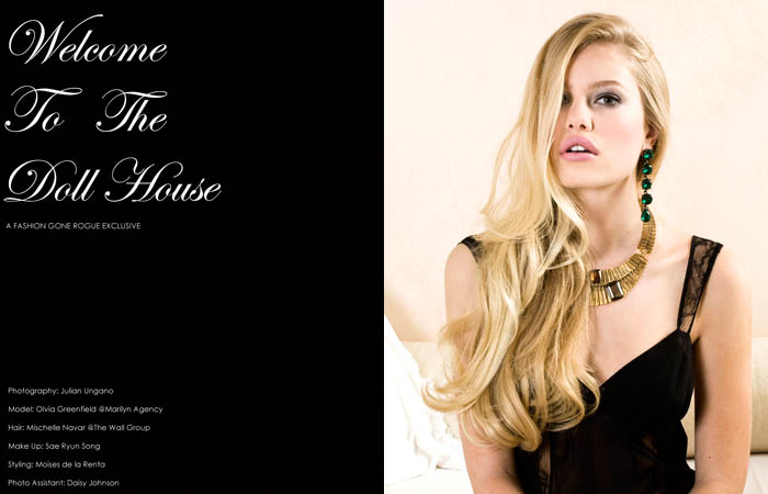 olivia Olivia Greenfield by Julian Ungano for <em>Fashion Gone Rogue</em>