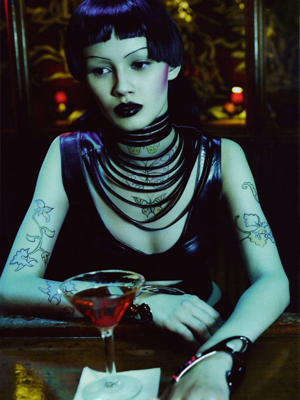 beautyit Ranya Mordanova & Naty Chabanenko by Emma Summerton for <em>Vogue Italia</em> August 2010