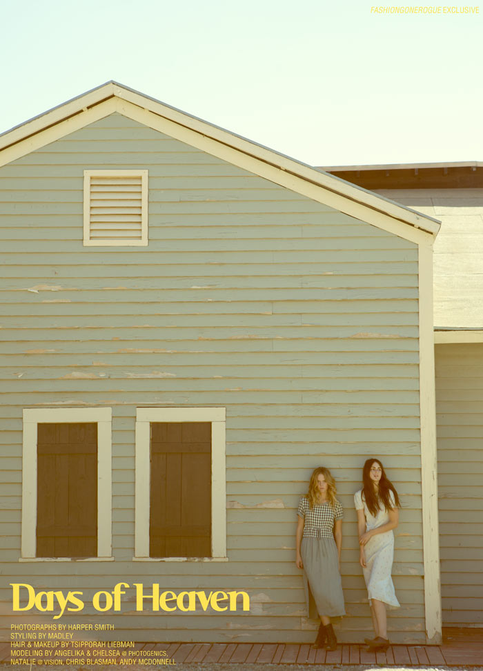 Angelika, Chelsea & Natalie by Harper Smith for <em>Fashion Gone Rogue</em> days heaven Angelika, Chelsea & Natalie by Harper Smith for <em>Fashion Gone Rogue</em>