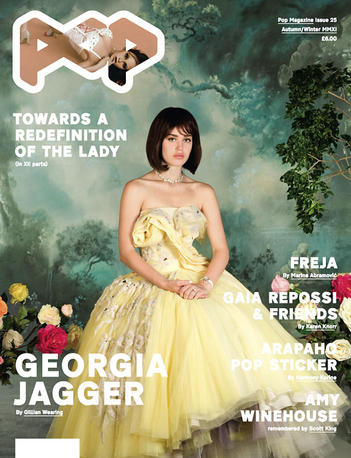 pop2 <em>POP</em> F/W 2011 Cover | Freja Beha Erichsen & Georgia May Jagger