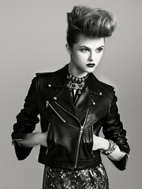 rasa Rasa Zukauskaite by Aingeru Zorita for <em>Metal Magazine</em> #21