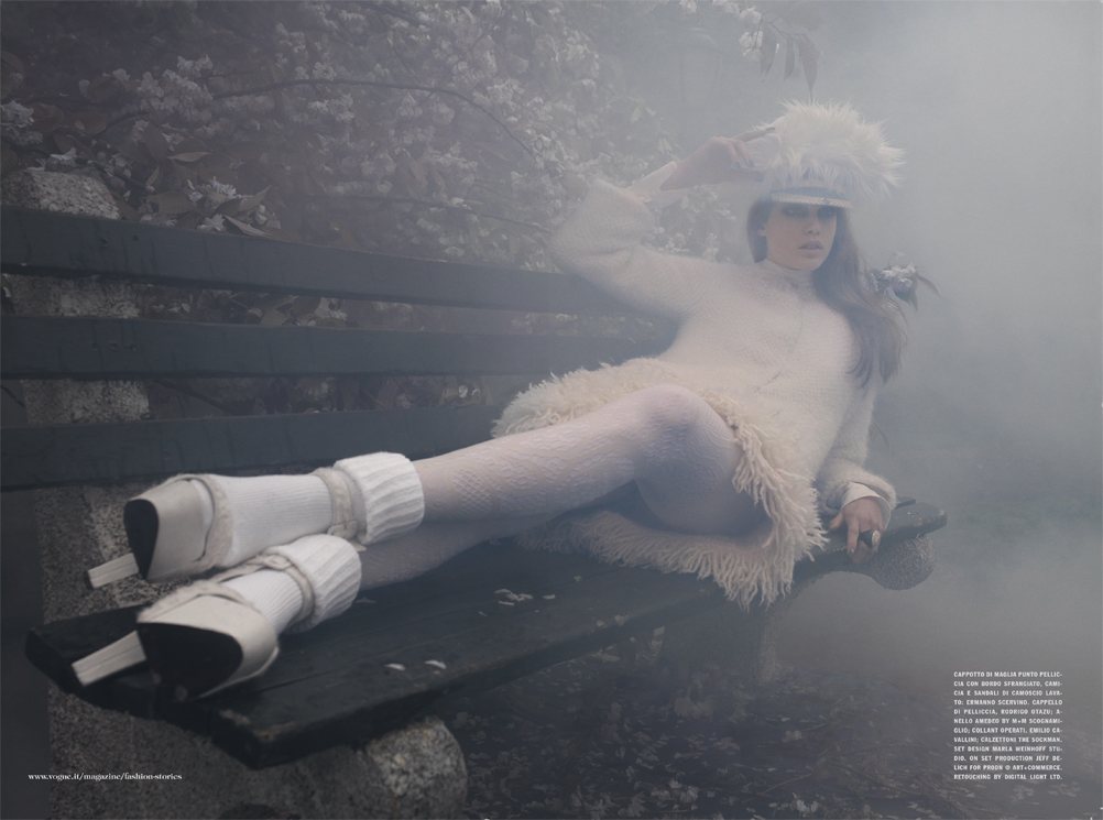 julia saner3 Julia Saner by Sølve Sundsbø for <em>Vogue Italia</em>