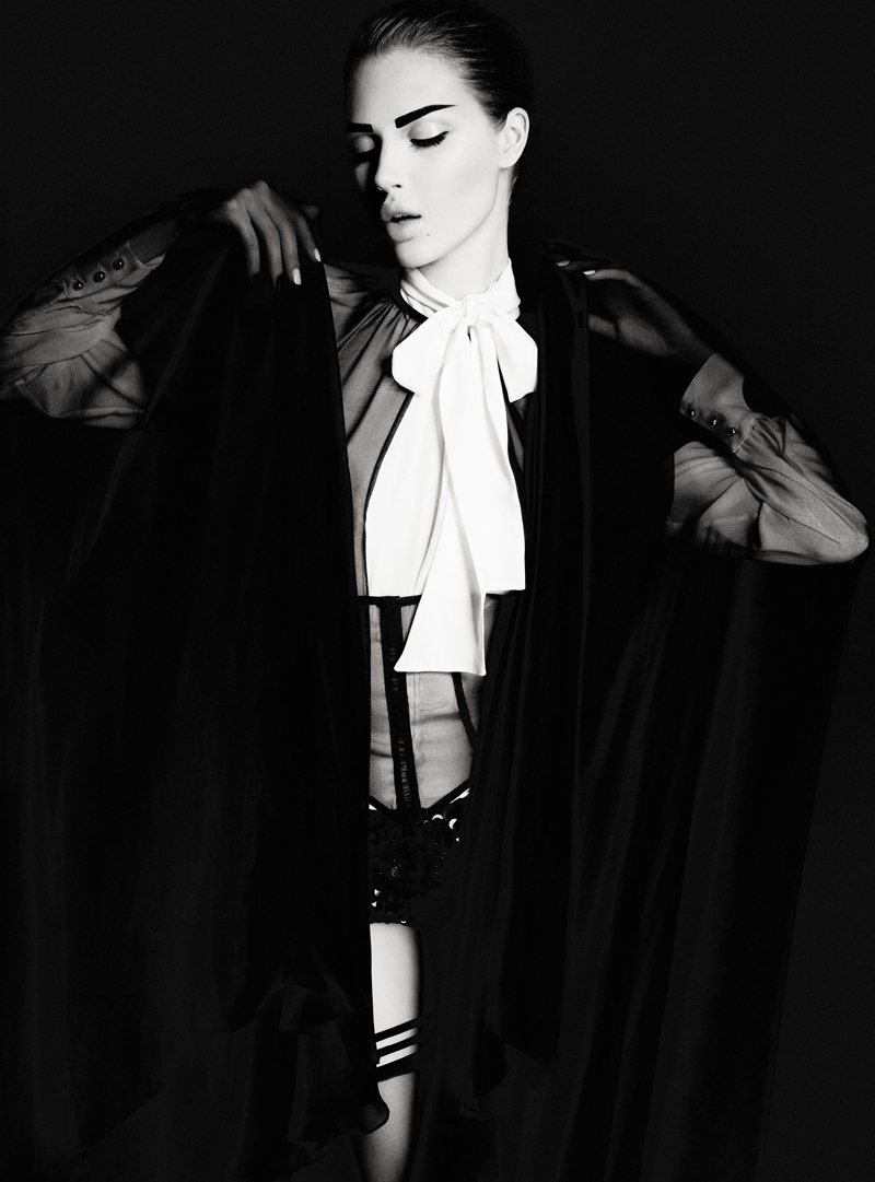 anais pouliot5 Anais Pouliot by Nelson Simoneau for <em>Dress to Kill</em> Winter 2011