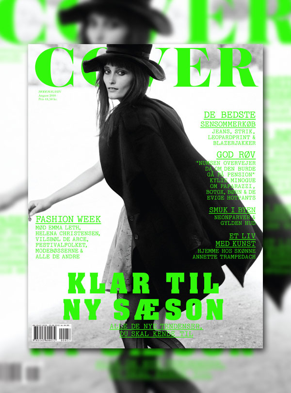 iekcover <em>Cover Magazine</em> August 2010 Cover | Iekeliene Stange