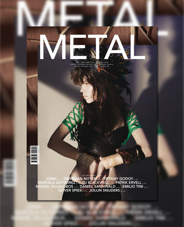 meghancover <em>Metal</em> #20 Summer 2010 Cover | Meghan Collison by San Sierra