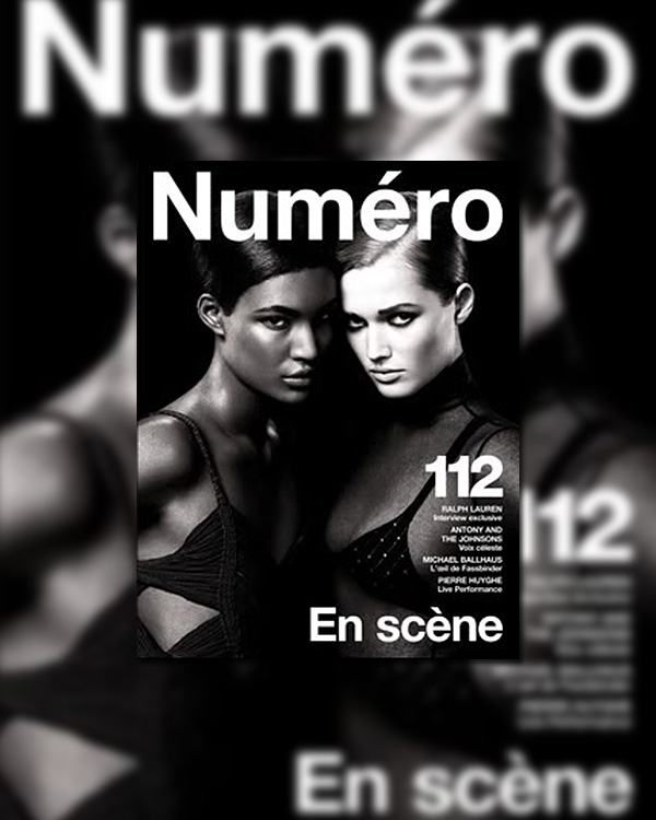 numerocover <em>Numéro</em> #112 April 2010 Cover | Sessilee Lopez & Toni Garrn