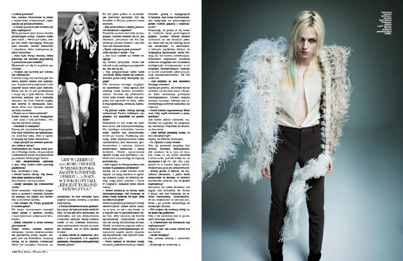 andrej pejic7 Andrej Pejic for <em>Viva! Moda</em> Spring 2011 by Marcin Tyszka