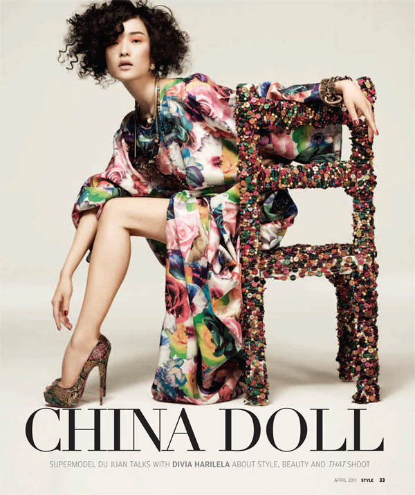 Du Juan by Zach Gold for <em>Style SCMP</em> April 2011 du juan1 Du Juan by Zach Gold for <em>Style SCMP</em> April 2011