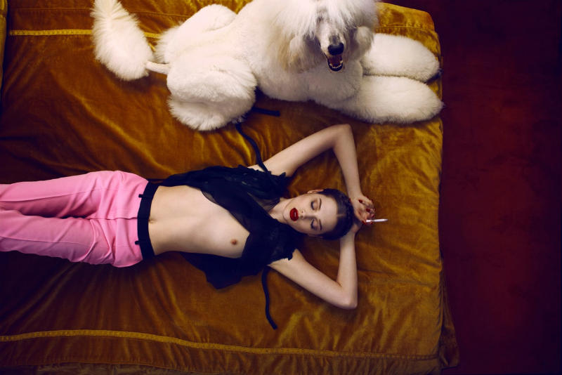 anais1 Anais Pouliot by Sean & Seng for <em>Numéro</em> #123