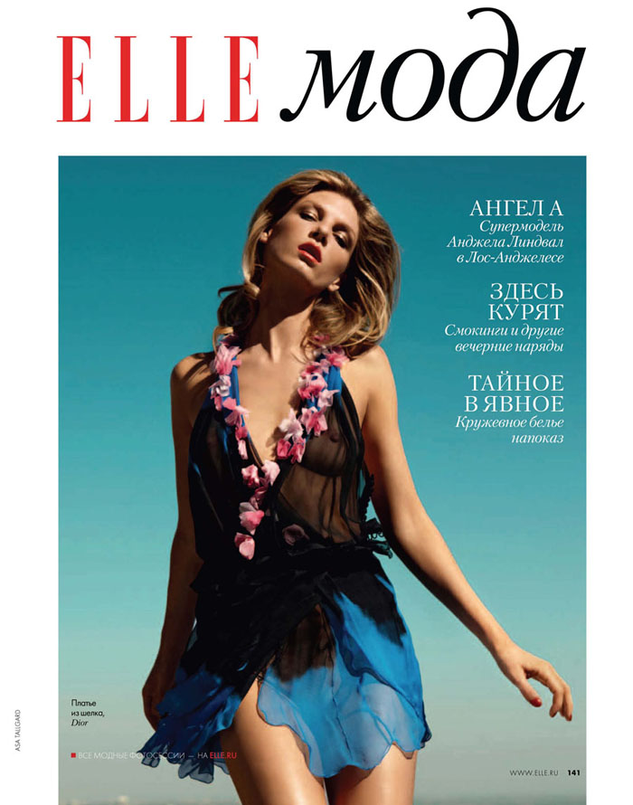 Angela Lindvall for <em>Elle Russia</em> June 2011 by Asa Tallgard angela lindvall1 Angela Lindvall for <em>Elle Russia</em> June 2011 by Asa Tallgard