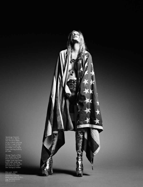 Camille Rowe by Michael Schwartz for <i>Black</i> #14 burning star10 Camille Rowe by Michael Schwartz for <i>Black</i> #14