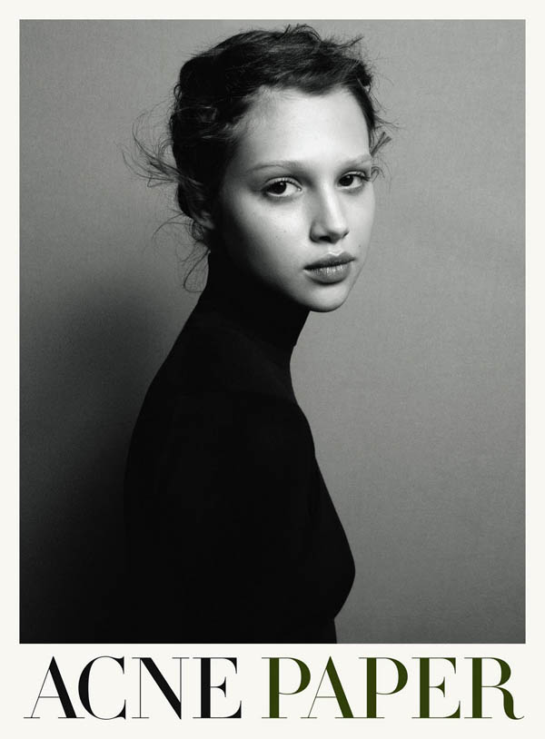 <em>Acne Paper Sweden</em> S/S 2011 Cover | Anais Pouliot by Daniel Jackson anaiscover <em>Acne Paper Sweden</em> S/S 2011 Cover | Anais Pouliot by Daniel Jackson