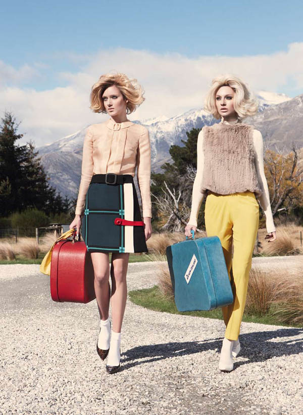 Emilia & Melissa by Nicole Bentley for <em>Vogue Australia</em> July 2011 aus Emilia & Melissa by Nicole Bentley for <em>Vogue Australia</em> July 2011