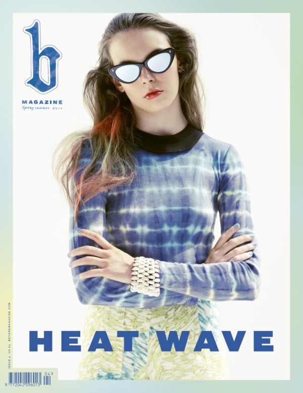 <em>b Magazine</em> #4 S/S 2011 Cover | Hannah Nobel by Aitken Jolly bcover <em>b Magazine</em> #4 S/S 2011 Cover | Hannah Nobel by Aitken Jolly