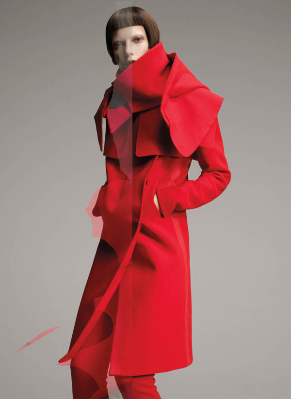 Costume National Fall 2011 Campaign | Valerija Kelava by Glen Luchford costumenationalcampaign Costume National Fall 2011 Campaign | Valerija Kelava by Glen Luchford