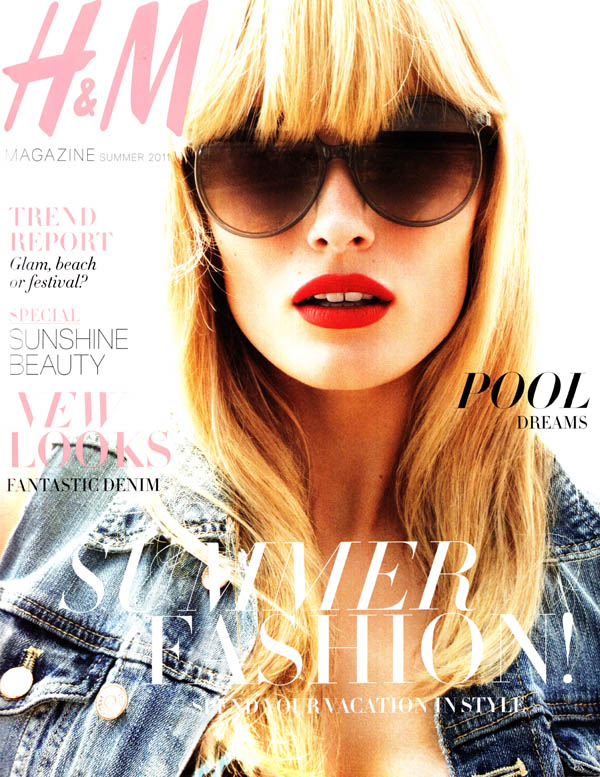 editacover <em>H&M Magazine</em> Summer 2011 Cover | Edita Vilkeviciute by Daniel Jackson