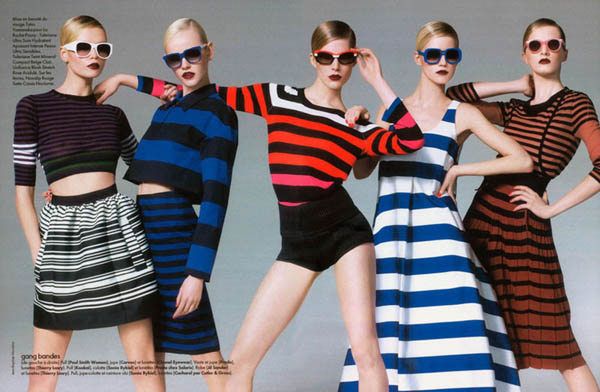 Natasha Poly, Iselin Steiro & Others by Jean Baptiste Mondino for <em>Elle France</em> five Natasha Poly, Iselin Steiro & Others by Jean Baptiste Mondino for <em>Elle France</em>
