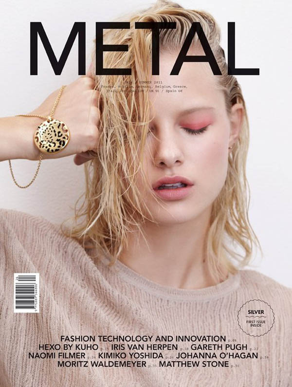 hannahcover <em>Metal</em> #24 Cover | Hannah Holman by Eric Guillemain