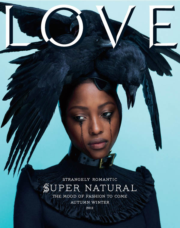 <em>LOVE</em> #6 Fall/Winter 2011 Cover | Nyasha Matonhodze by Mert & Marcus lovecover <em>LOVE</em> #6 Fall/Winter 2011 Cover | Nyasha Matonhodze by Mert & Marcus