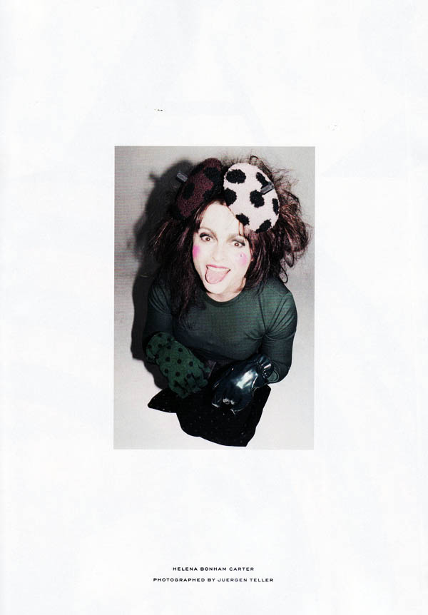 Marc Jacobs Fall 2011 Campaign Preview | Helena Bonham Carter by Juergen Teller mj Marc Jacobs Fall 2011 Campaign Preview | Helena Bonham Carter by Juergen Teller