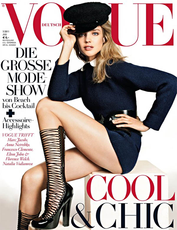 Natalia Vodianova in Louis Vuitton for <em>Vogue Germany</em> July 2011 (Cover) nataliacover Natalia Vodianova in Louis Vuitton for <em>Vogue Germany</em> July 2011 (Cover)